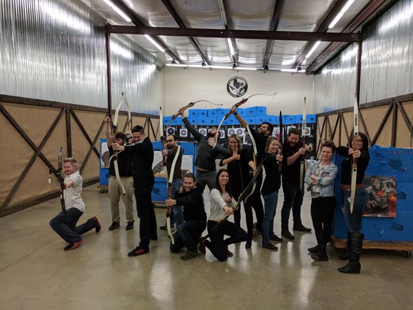 Lindsey's Birthday Surprise: Archery